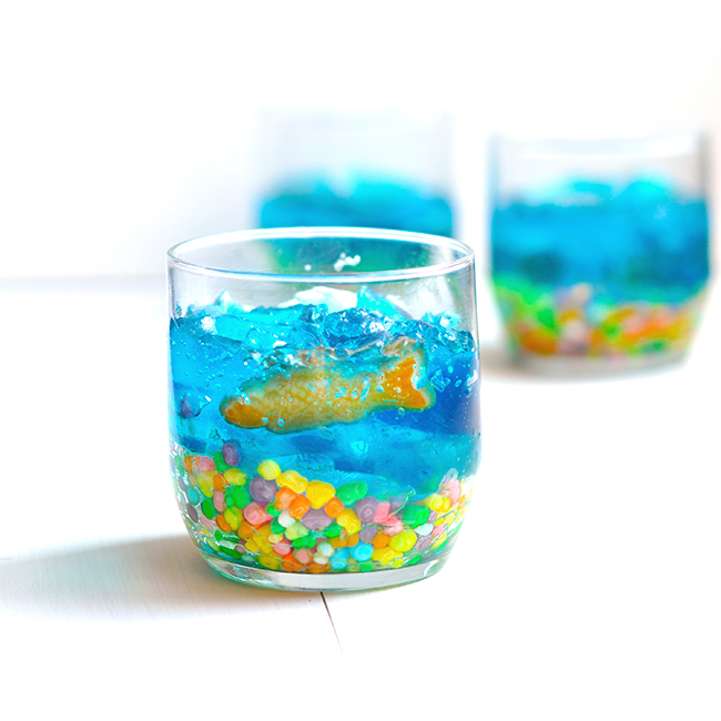 Image: Mini Jello Fish Bowls