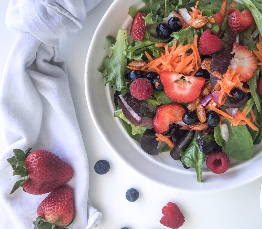 berry salad Springtime Berry Salad: An Easy & Delicious Meal Whitney Khan Contributor Miami Moms Blog