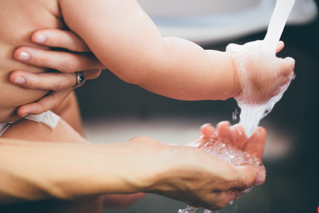 Clean Living: 6 Ways to Eliminate Toxins and Create a Healthier Home baby hand washing Clean Living: 6 Ways to Eliminate Toxins and Create a Healthier Home Bethany Pappas Contributor Miami Moms Blog