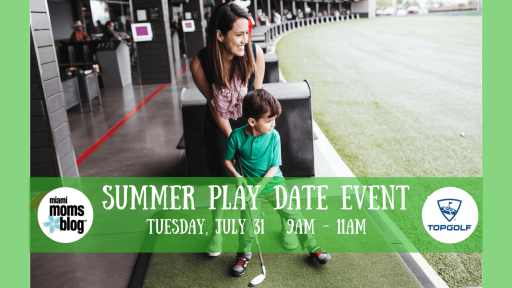 Summer PlayDate Top Golf Miami Moms Blog