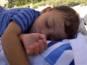 baby beach sleeping miami moms blog 