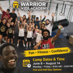 Image: Warrior Kids Academy Summer Camp Infographic