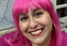 Stronger Than I Imagined: My Breast Cancer Journey (Part 2) Image: A woman wearing a pink wig